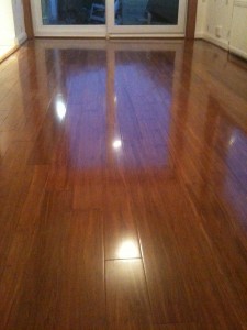 Coffee bamboo wood flooring