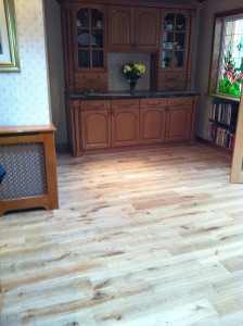 Beautiful yet cheap engineered oak flooring fitted in Giffnock