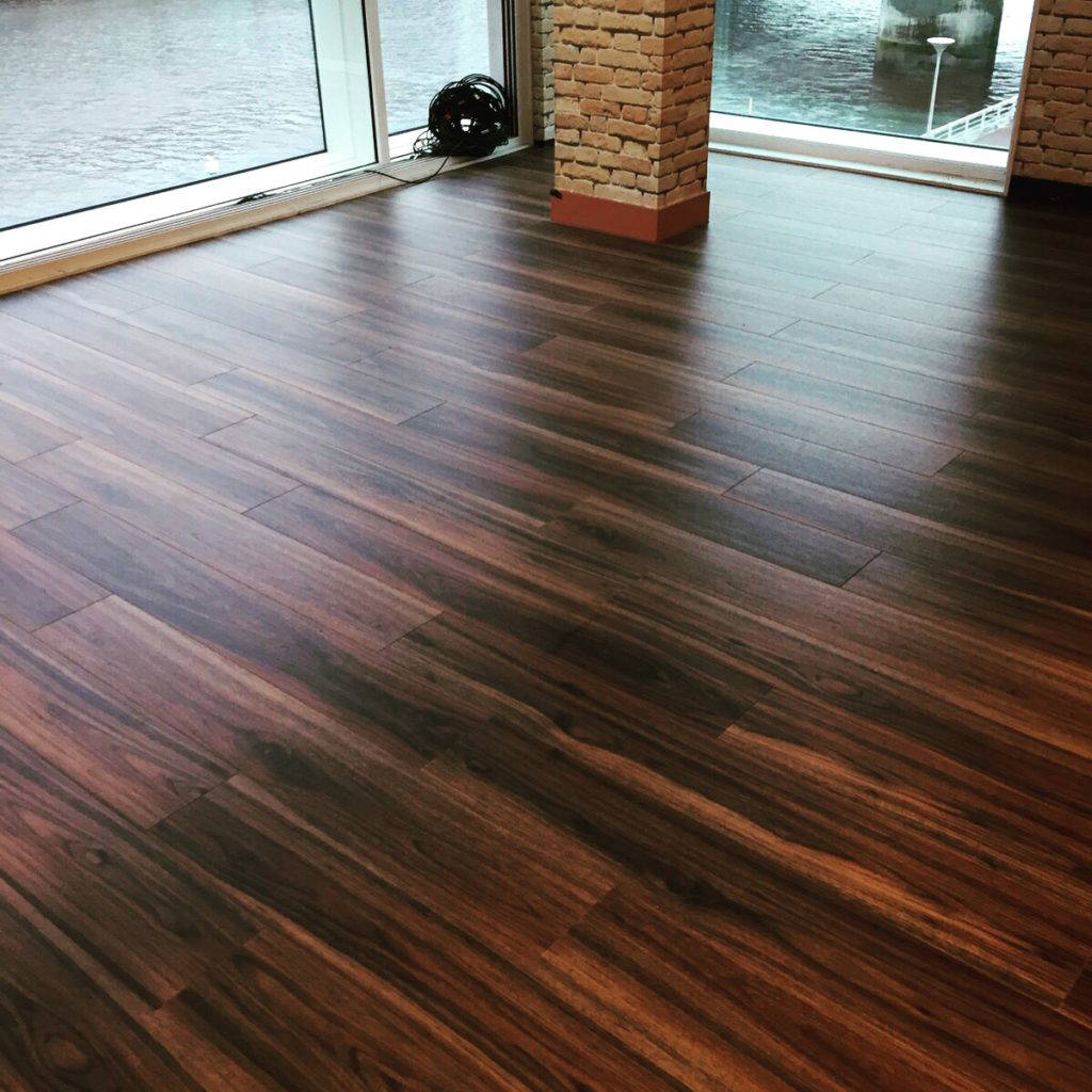 dark wooden floor