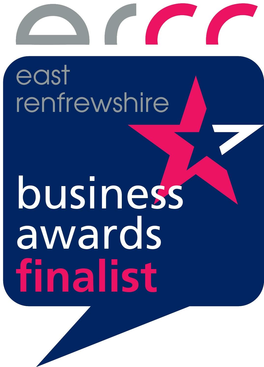 Finalist in the East Renfrewshire Best Business Awards