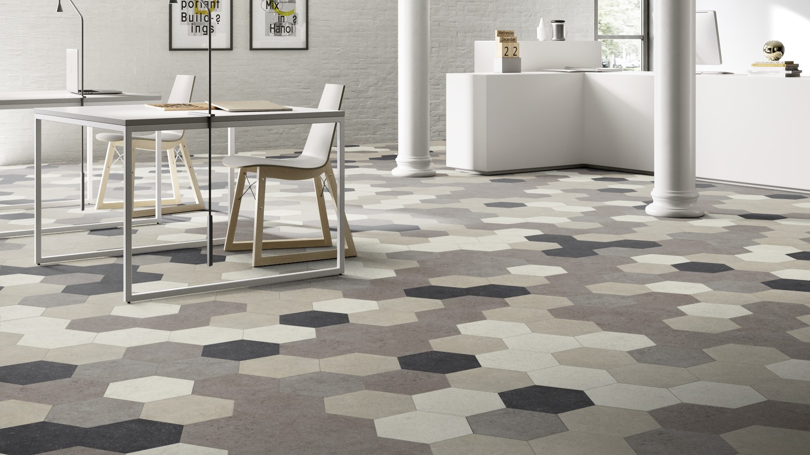 Moduleo Moods Hexagon flooring