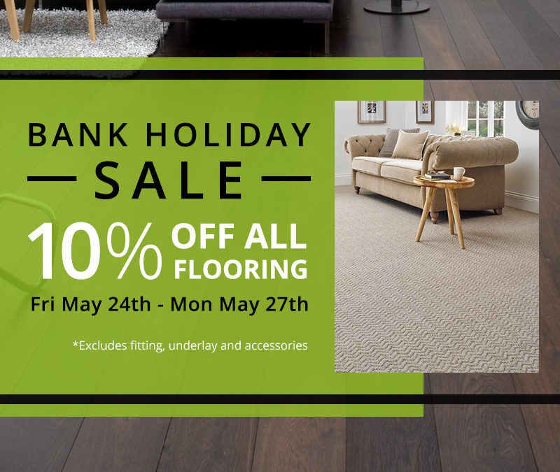 Bank Holiday Sale Now On…10% off EVERYTHING!