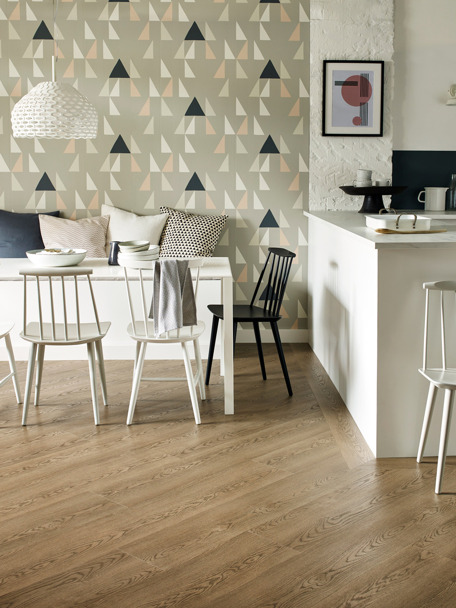 Why luxury vinyl flooring is a great choice for the kitchen